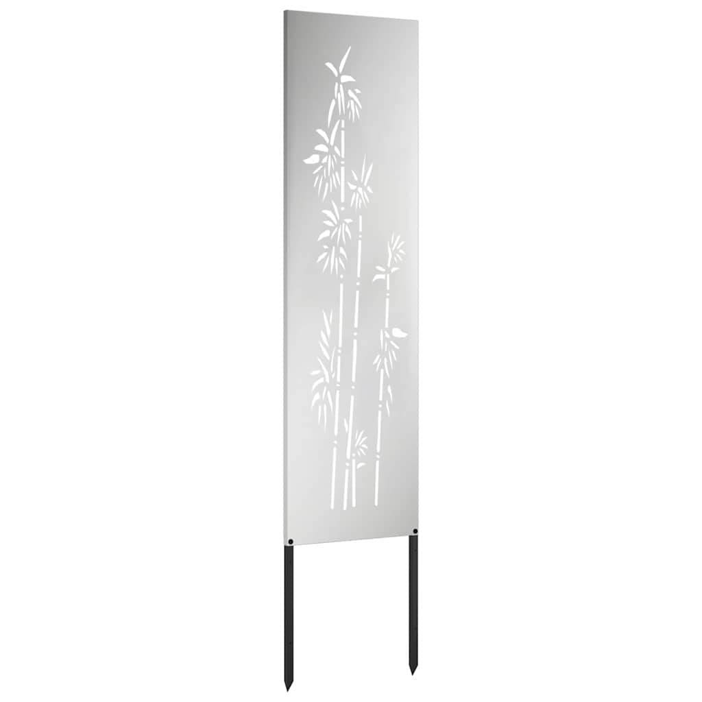 Schermo per privacy in giardino Floreale Argento 32 x 140 cm