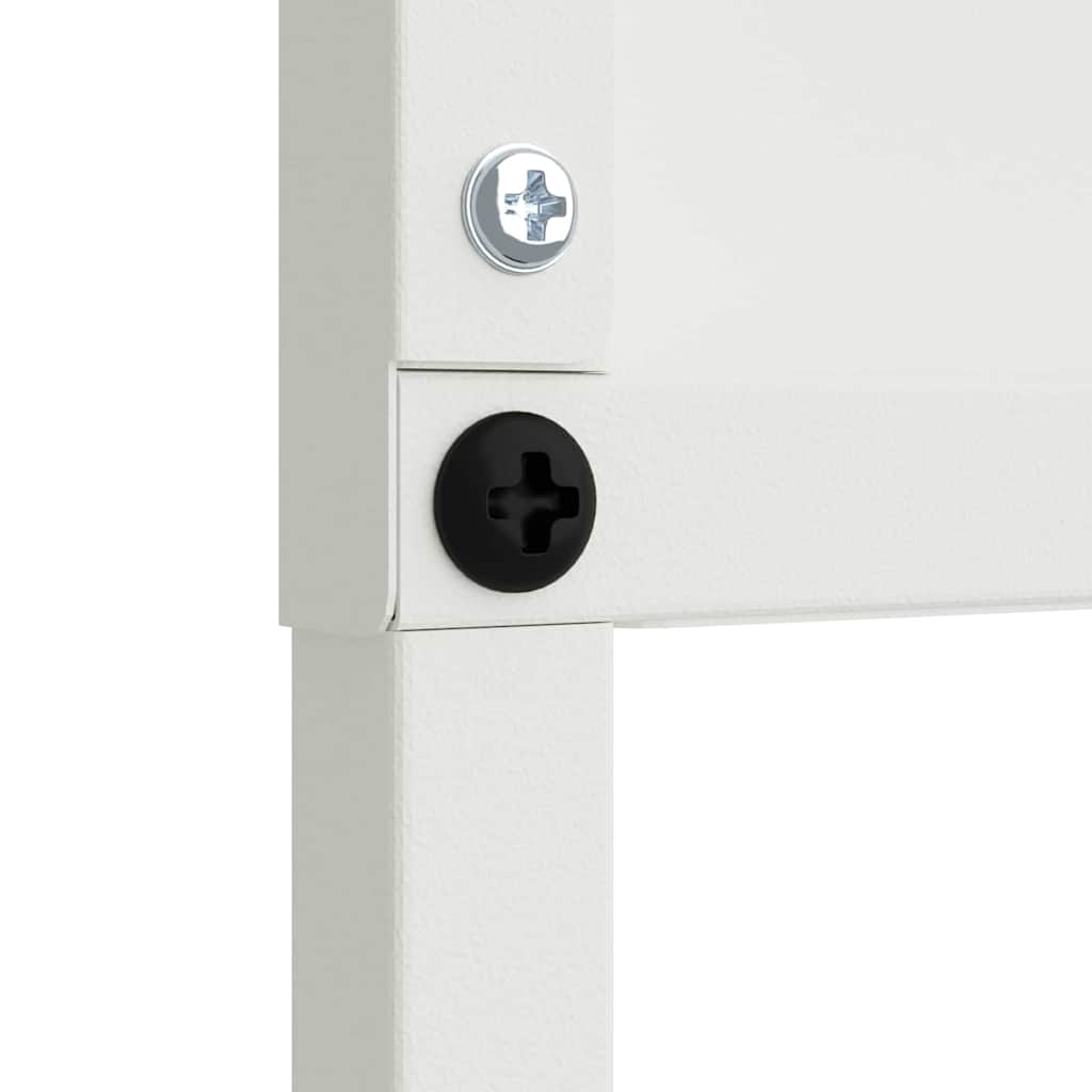 Schermo per privacy in giardino Traforo Bianco 32 x 140 cm