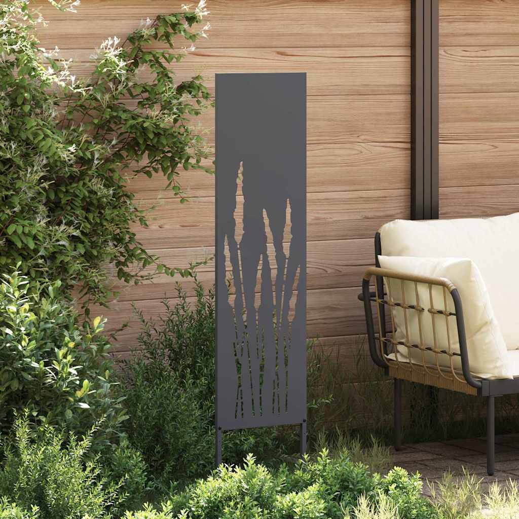 Schermo per privacy in giardino Traforo Antracite 32 x 140 cm