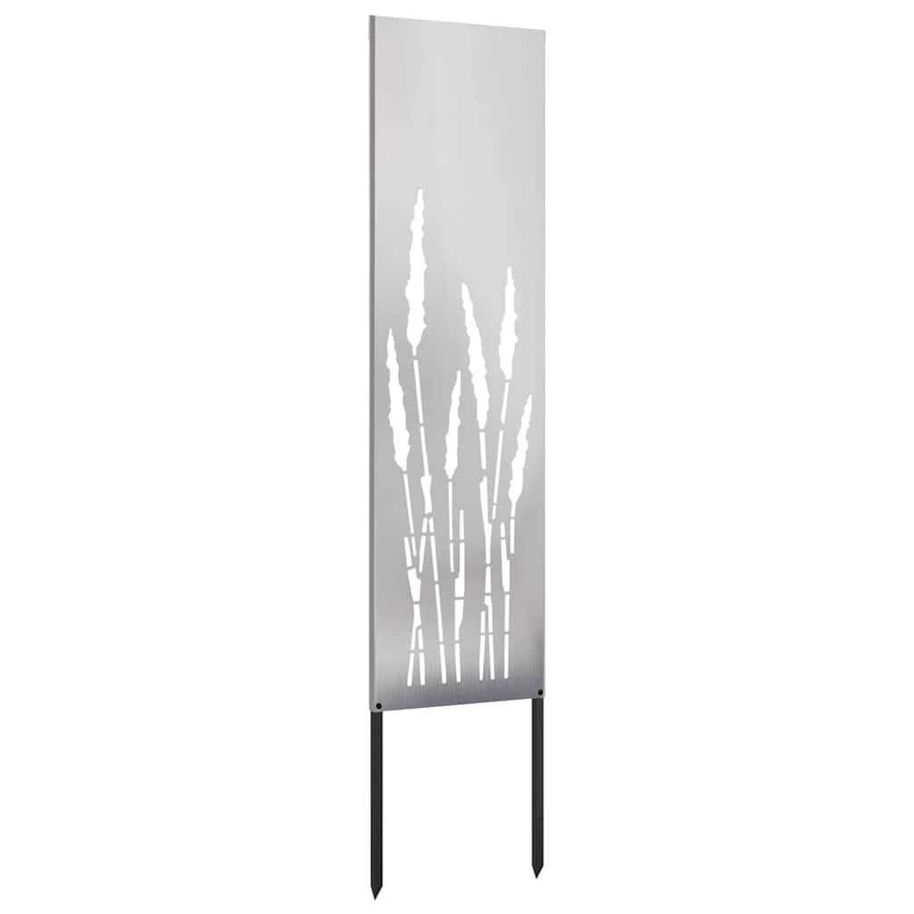 Schermo per privacy in giardino Traforo Argento 32 x 140 cm