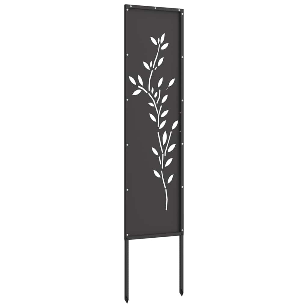 Pannello Decorativo da Giardino Altro Nero 32 x 140 cm