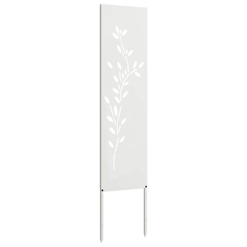 Pannello Decorativo da Giardino Altro Bianco 32 x 140 cm