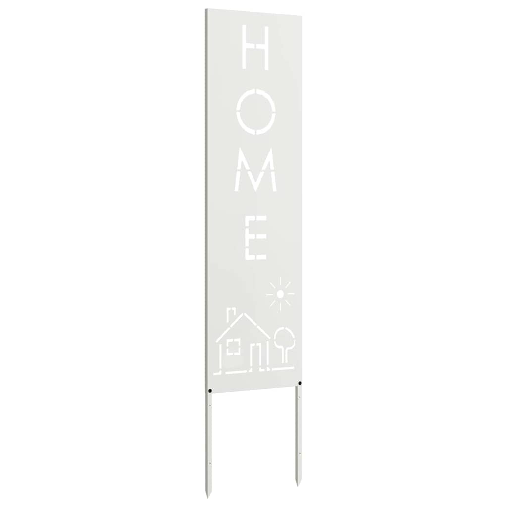 Schermo per privacy in giardino Traforo Bianco 32 x 140 cm
