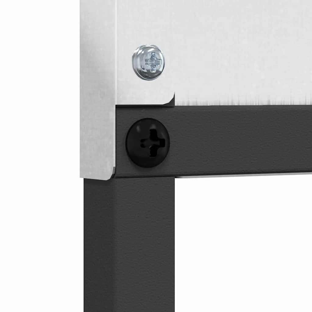 Pannello Decorativo da Giardino Altro Argento 50 x 140 cm