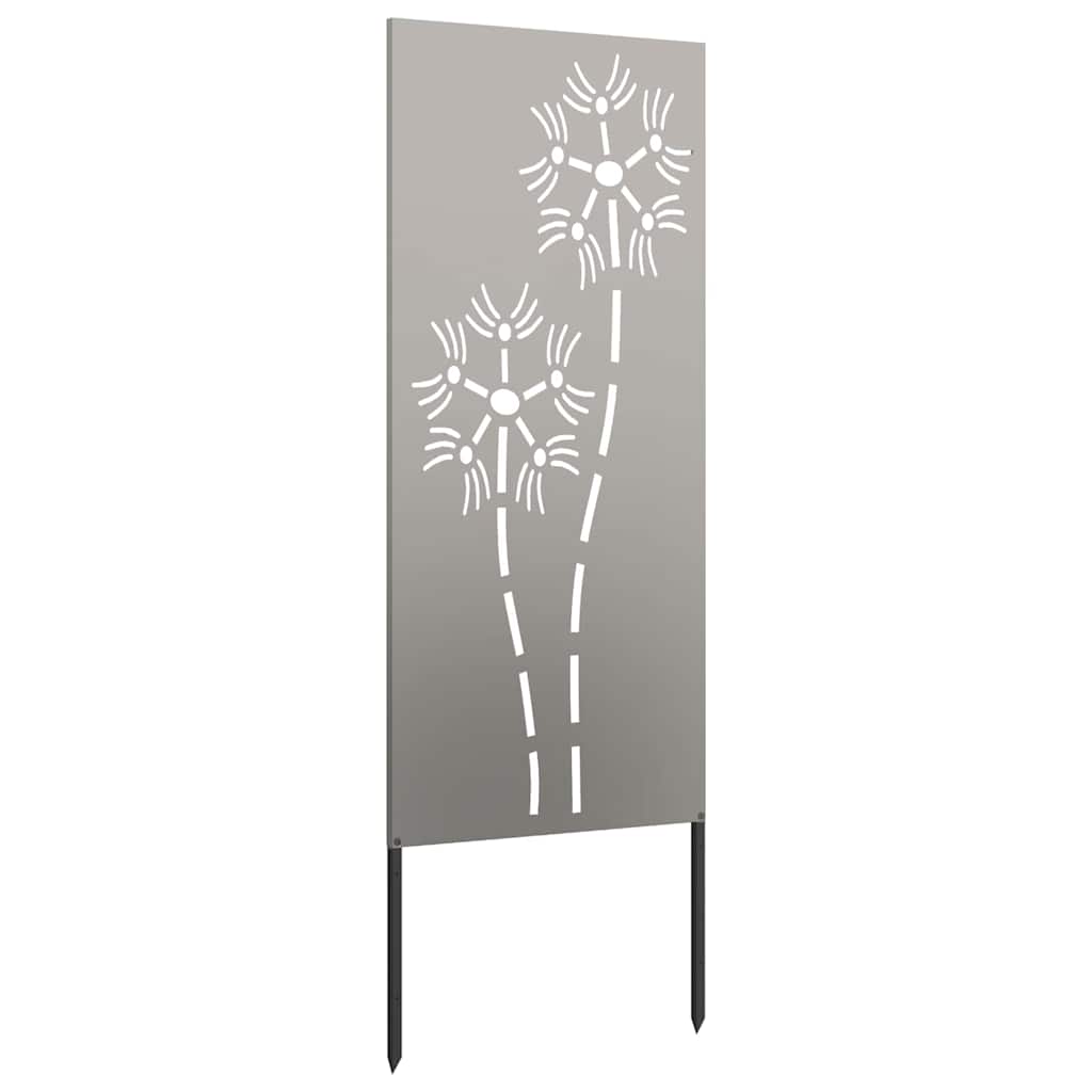 Pannello Decorativo da Giardino Altro Ruggine 50 x 140 cm