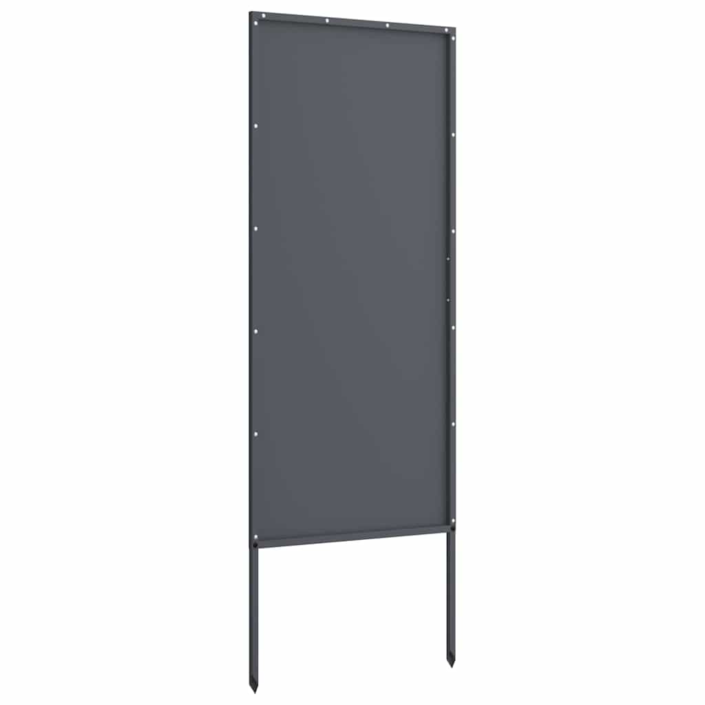 Pannello Decorativo da Giardino Altro Antracite 50 x 140 cm