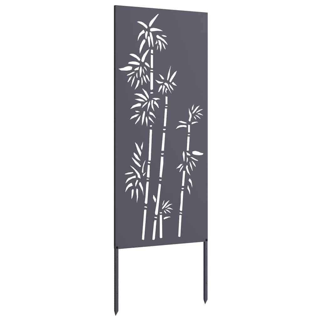 Schermo per privacy in giardino Floreale Antracite 50 x 140 cm