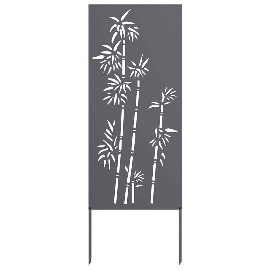 Schermo per privacy in giardino Floreale Antracite 50 x 140 cm