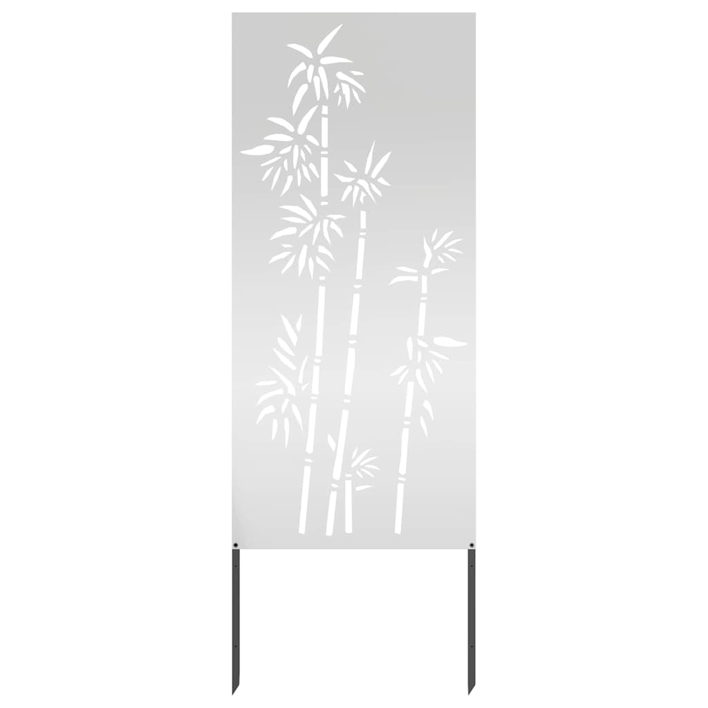Schermo per privacy in giardino Floreale Argento 50 x 140 cm