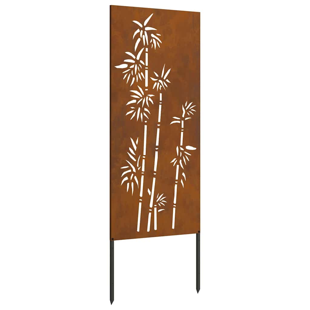 Pannello Decorativo da Giardino Ruggine 50 x 140 cm - homemem39
