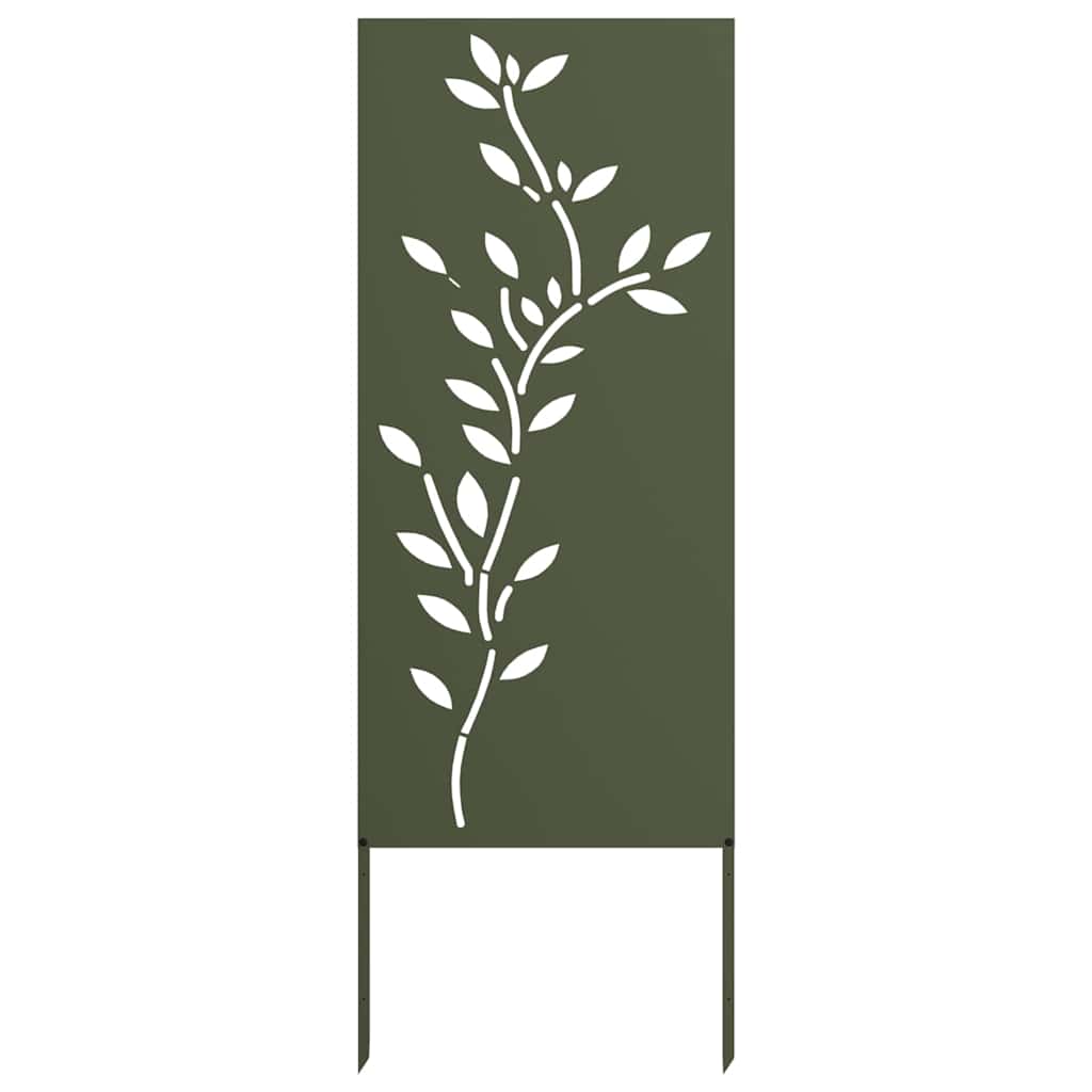 Pannello Decorativo da Giardino Oliver verde 50 x 140 cm
