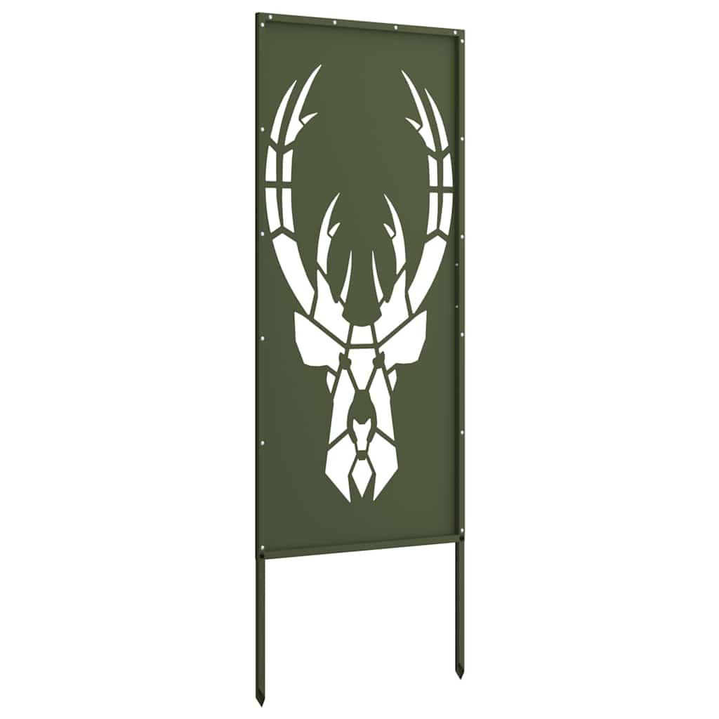 Pannello Decorativo da Giardino Oliver verde 50 x 140 cm