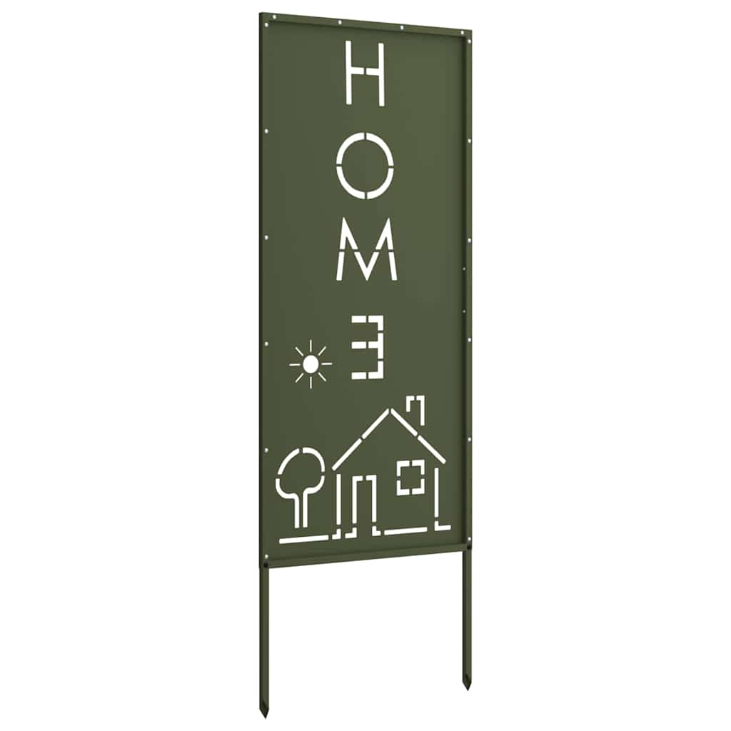 Pannello Decorativo da Giardino Oliver verde 50 x 140 cm