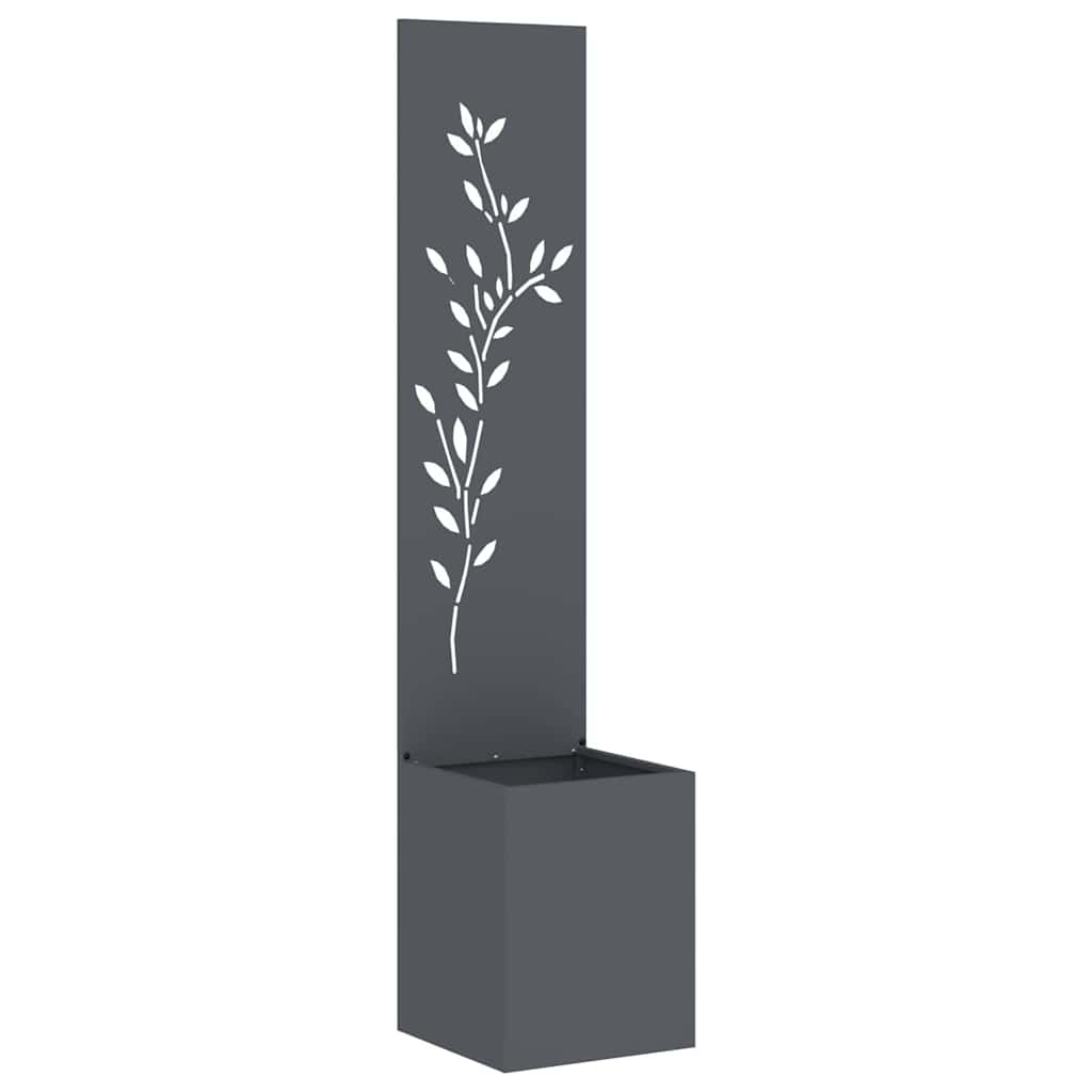 Schermo per privacy in giardino Floreale Antracite 32 x 140 cm