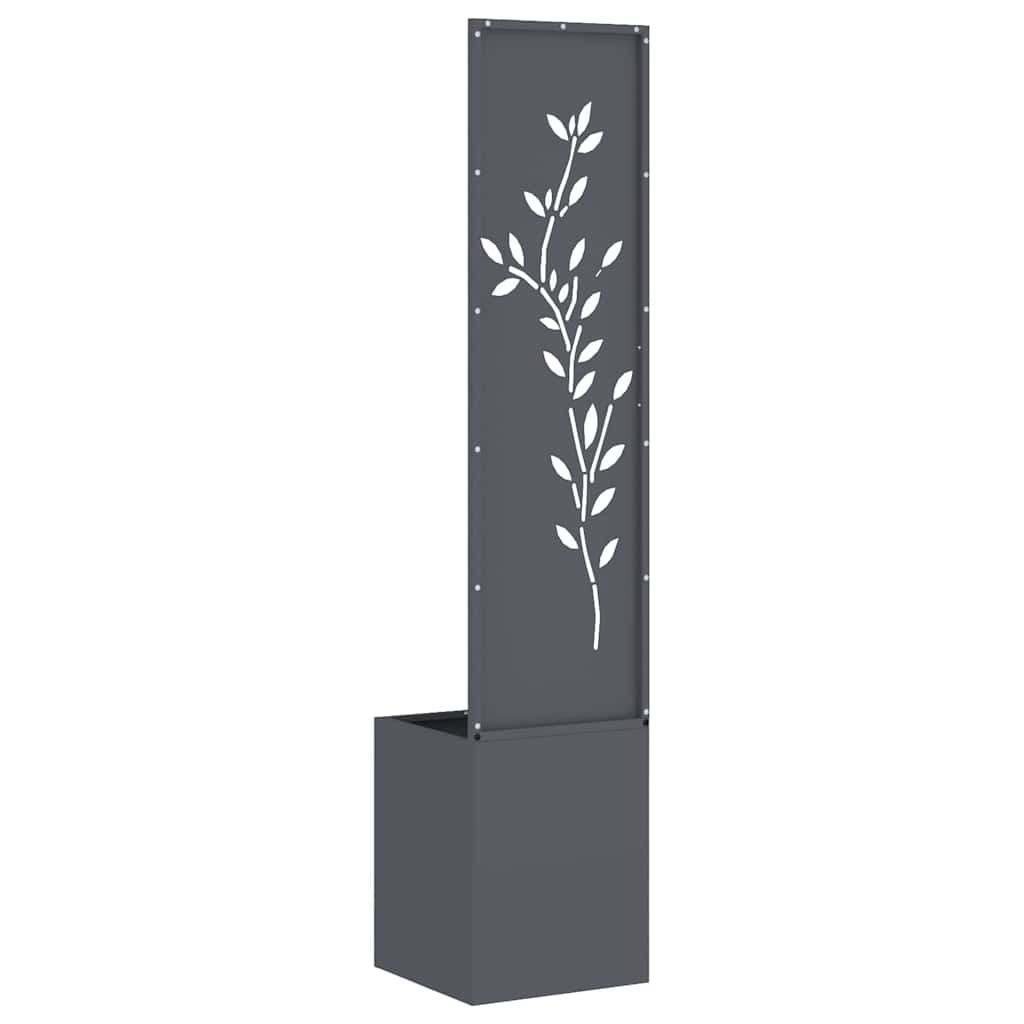 Schermo per privacy in giardino Floreale Antracite 32 x 140 cm