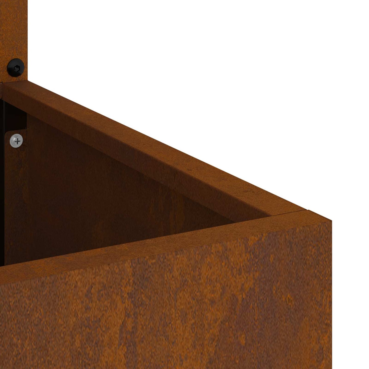 Schermo per privacy in giardino Ruggine 32 x 140 cm