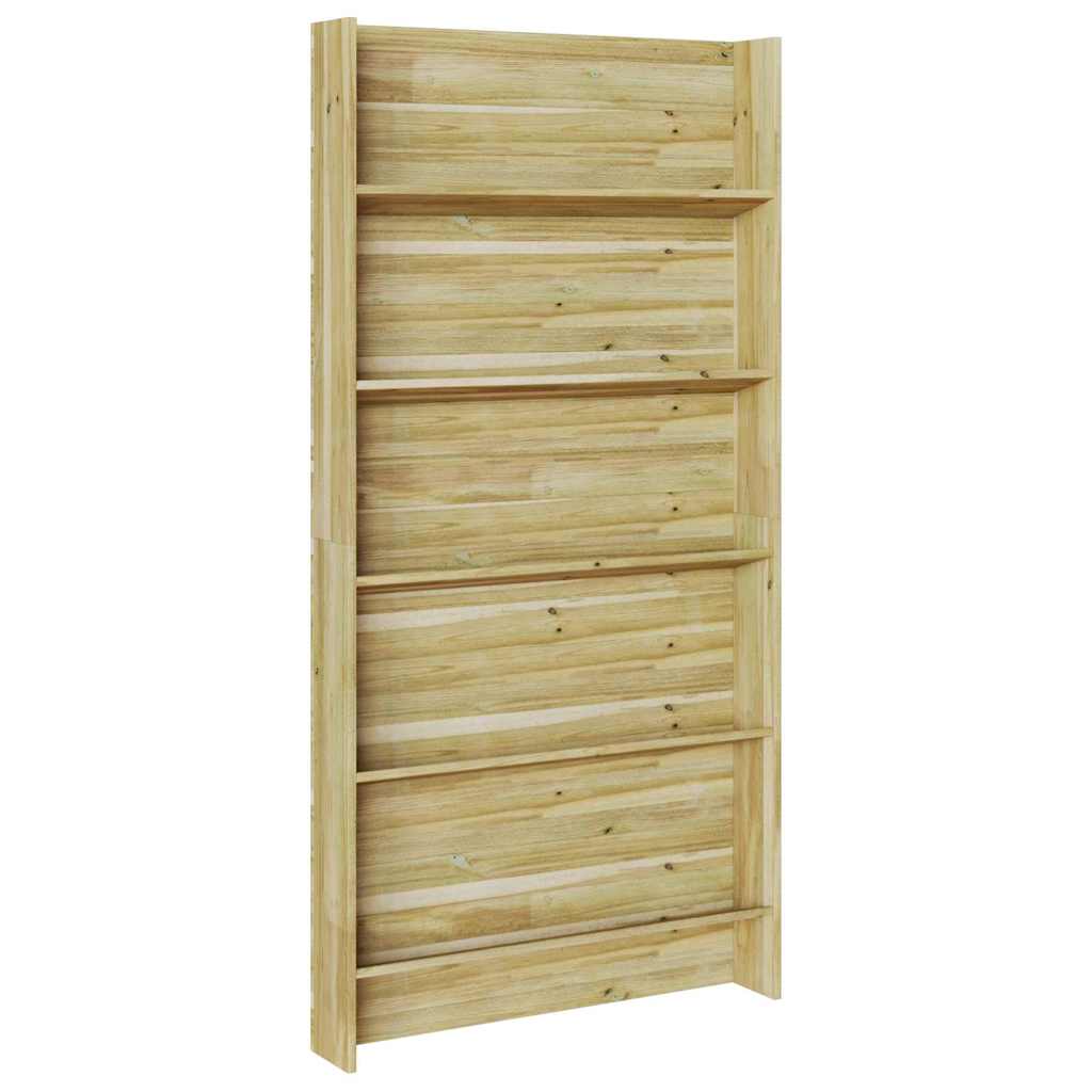 Supporto per piante con lo scaffale Marrone 90 x 15 x 180 cm