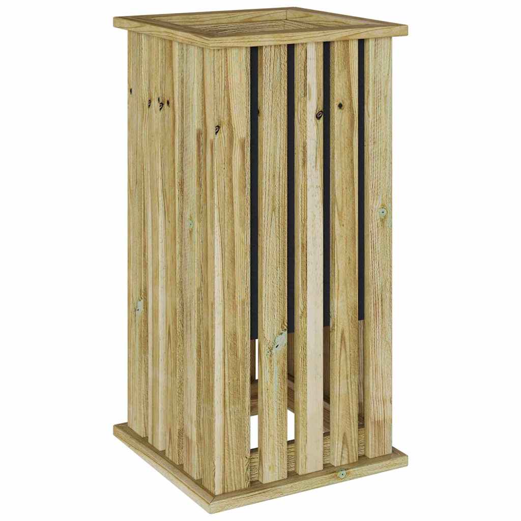 Fioriera Marrone 33 x 33 x 65 cm Legno di pino impregnato