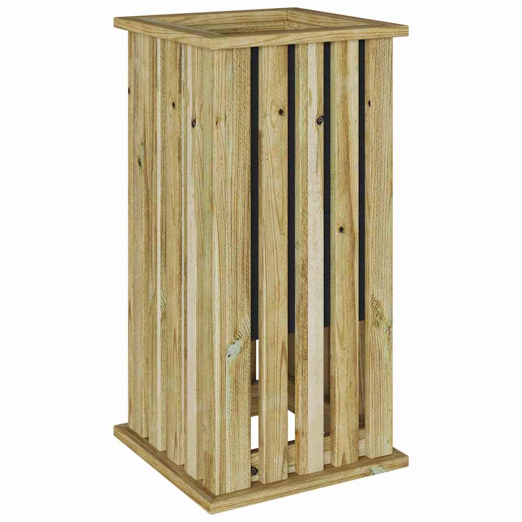Fioriera Marrone 33 x 33 x 65 cm Legno di pino impregnato