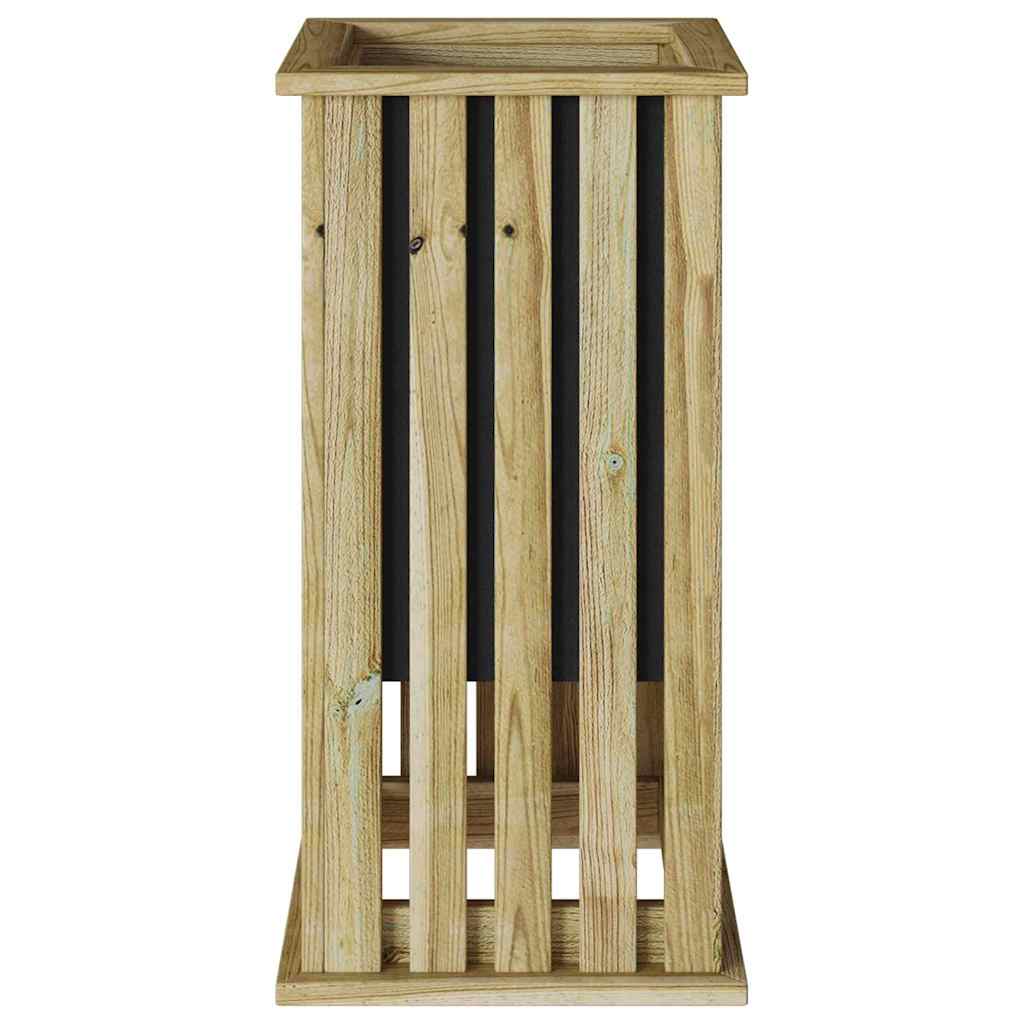 Fioriera Marrone 33 x 33 x 65 cm Legno di pino impregnato