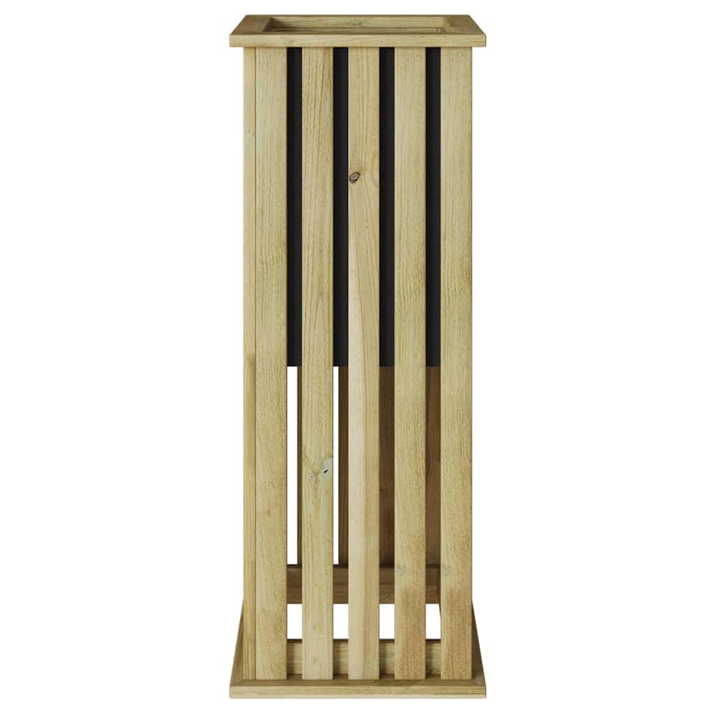 Fioriera Marrone 33 x 33 x 85 cm Legno di pino impregnato