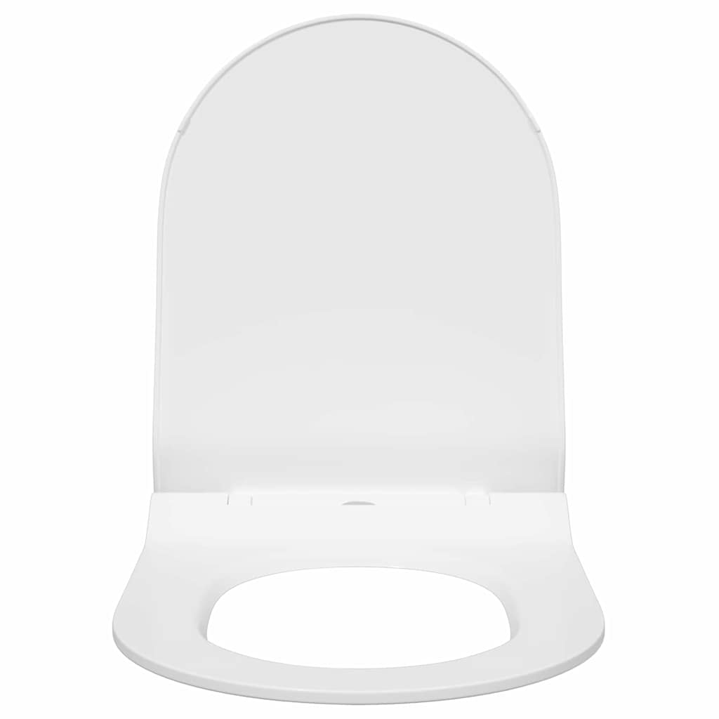 Sedile del WC Bianco 48.5 x 36 x 5 cm Polipropilene