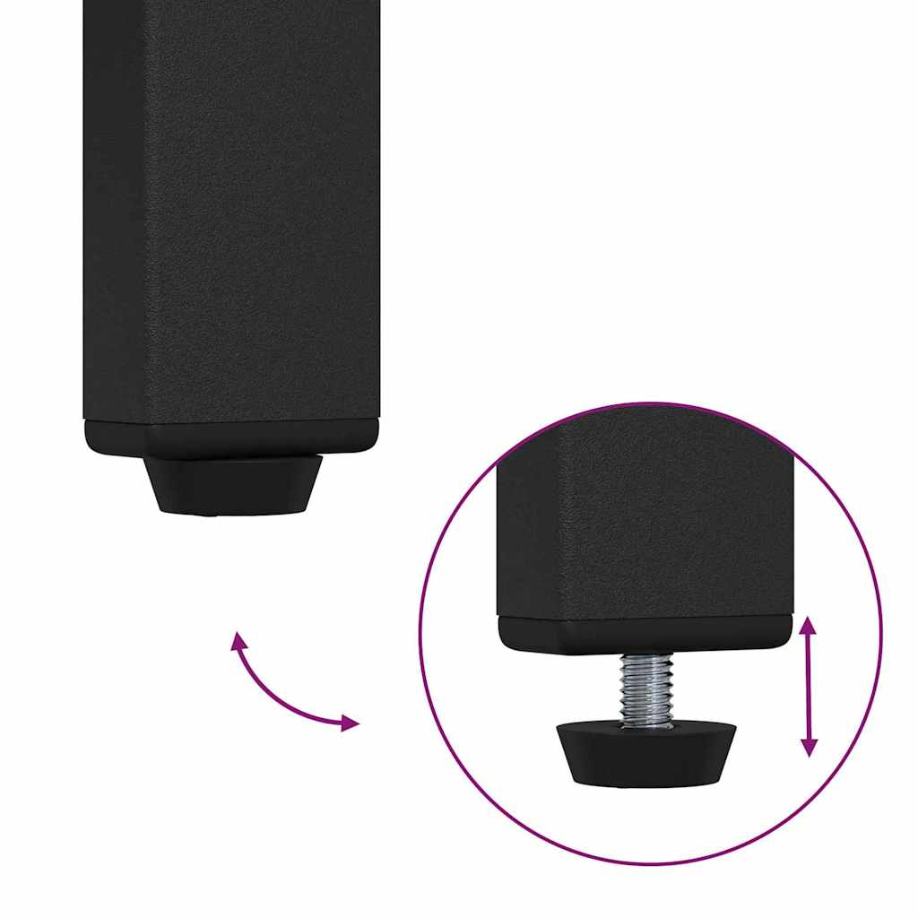 Appendiabiti Rovere fumé 95 x 34 x 184 cm Legno multistrato