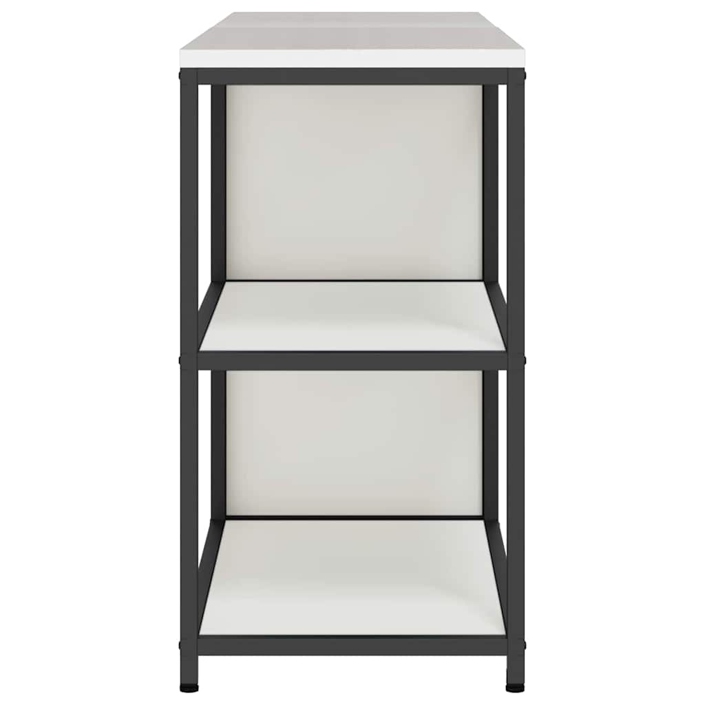 Set di Stoccaggio per Cucina 2 pcs Bianco 180 x 50 x 92 cm