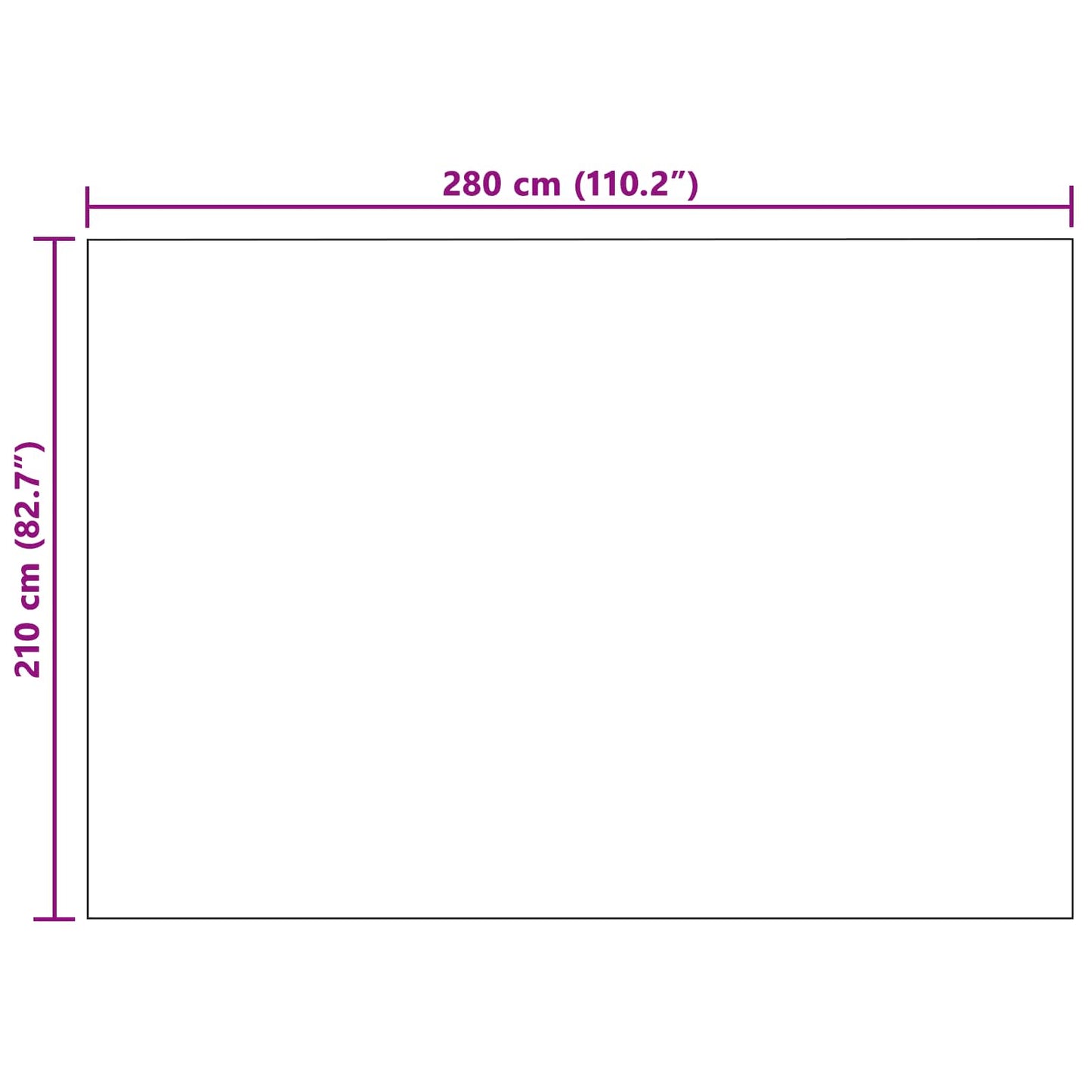 Coperte da Pile 6 pcs Blu navy 280 x 210 cm Panno