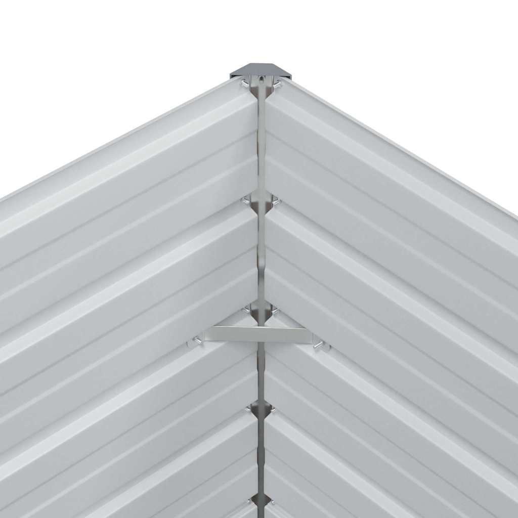 Letto rialzato da giardino Marrone Chiaro 100 x 100 x 77 cm