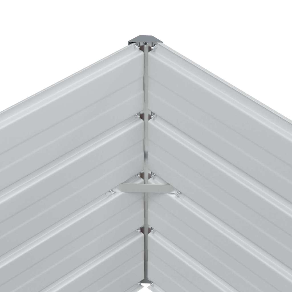 Letto rialzato da giardino Marrone Chiaro 100 x 100 x 45 cm