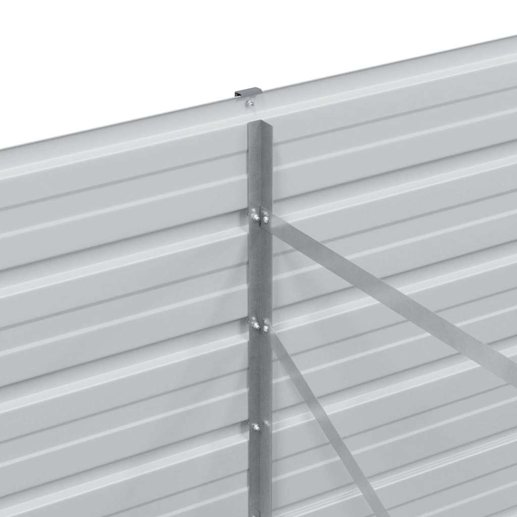 Letto rialzato da giardino Marrone Chiaro 400 x 80 x 77 cm