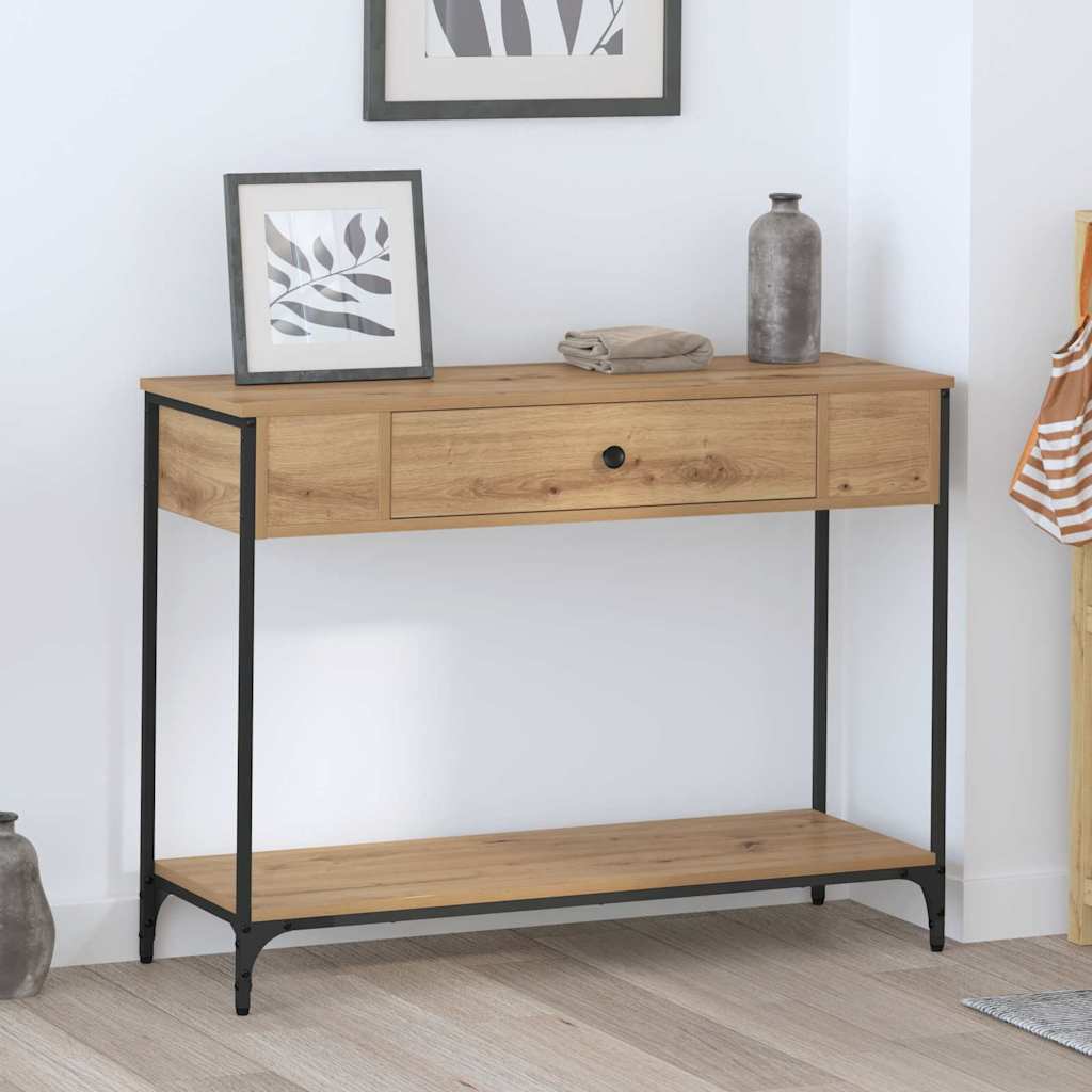 Tavolo consolle Other rovere artigianale 100 x 34.5 x 75 cm