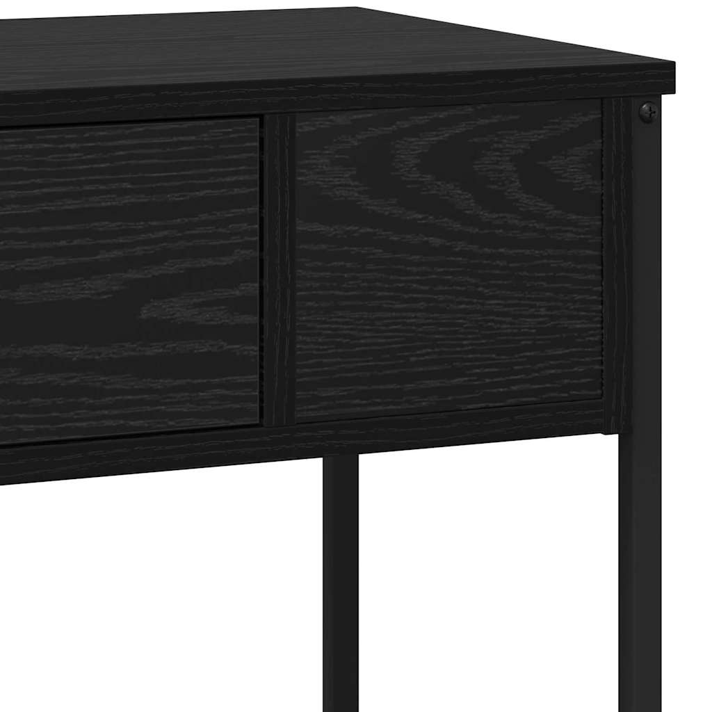 Tavolo consolle Other Rovere nero 100 x 34.5 x 75 cm