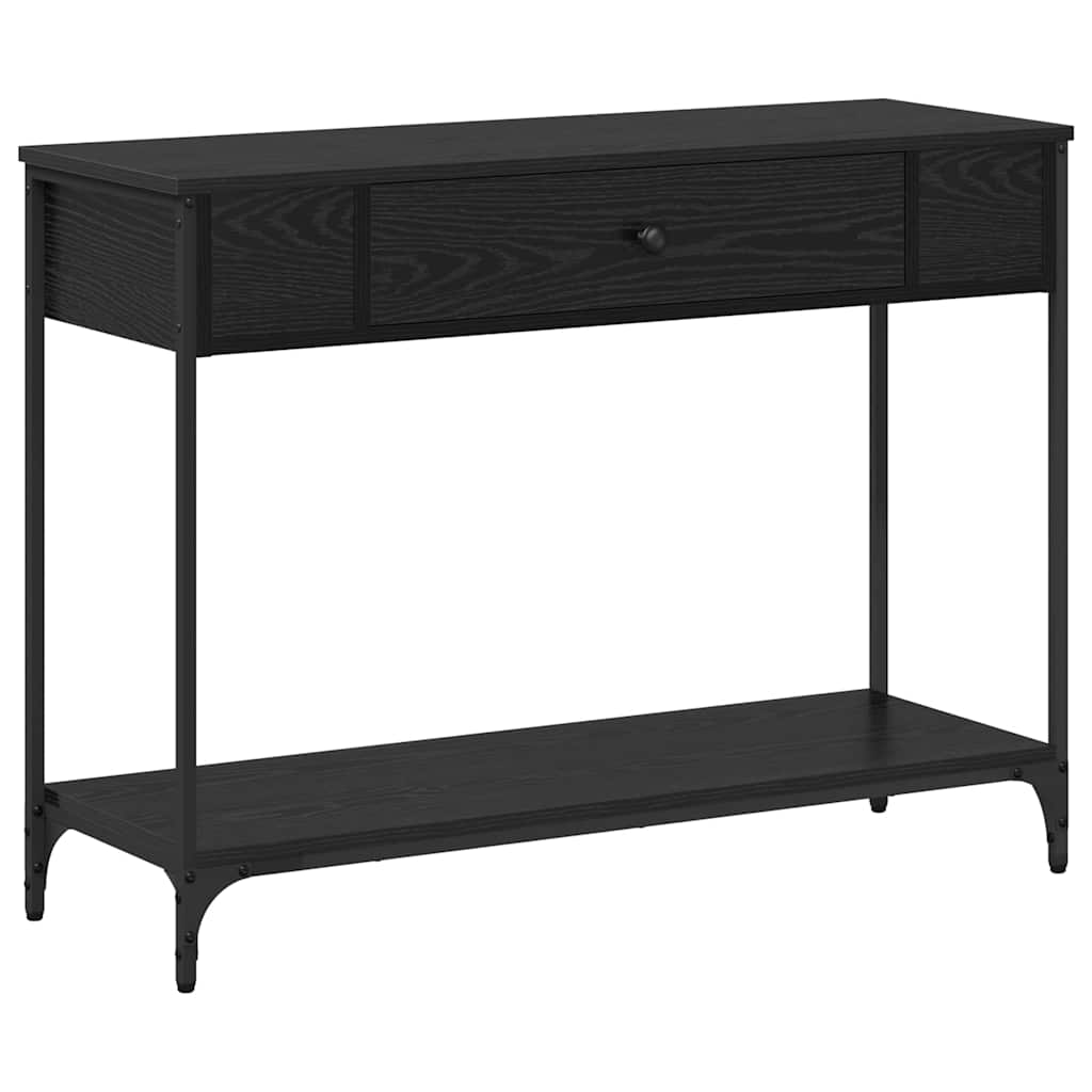 Tavolo consolle Other Rovere nero 100 x 34.5 x 75 cm