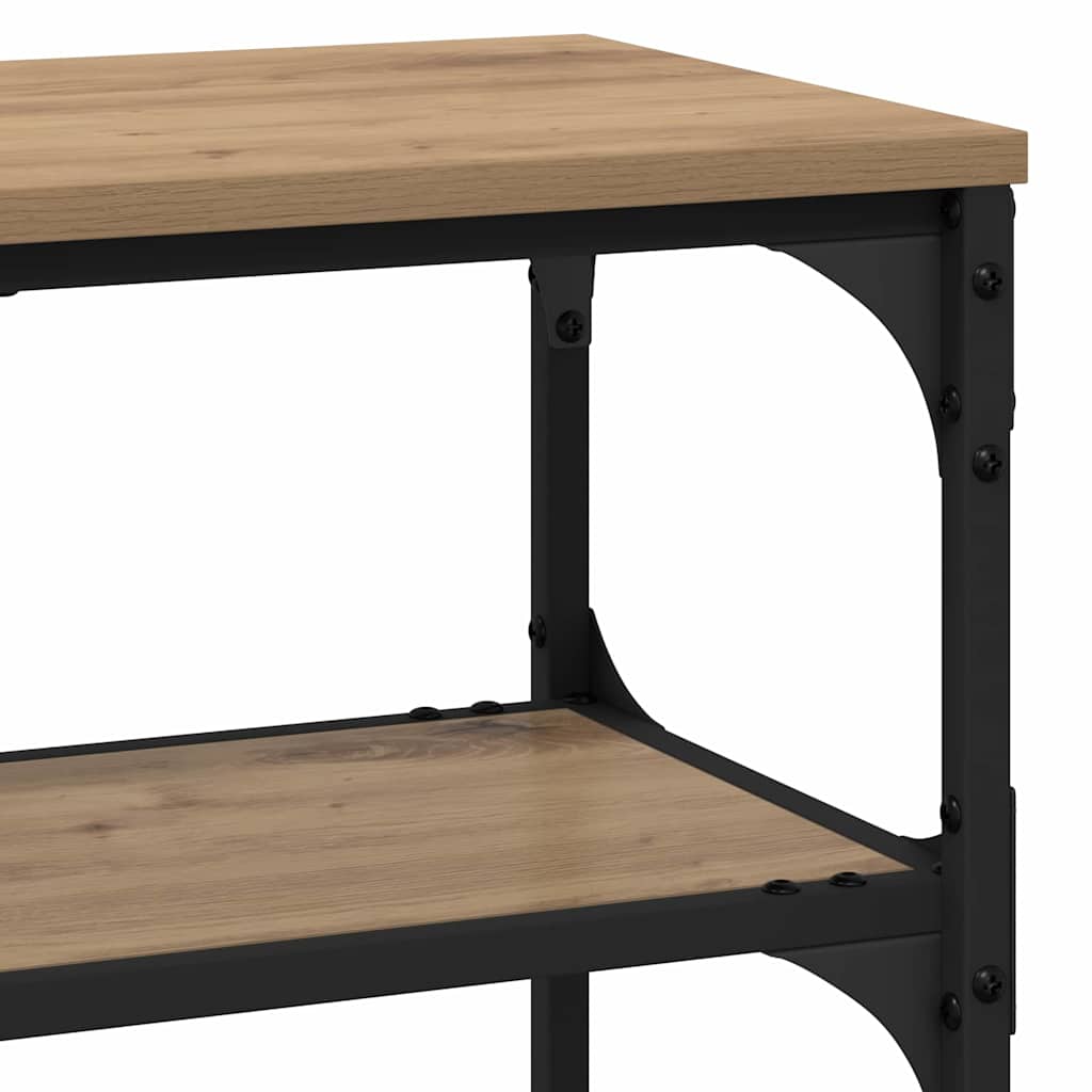 Tavolo consolle rovere artigianale 100 x 30 x 75 cm