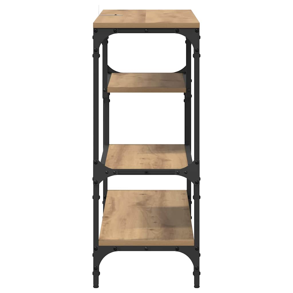 Tavolo consolle rovere artigianale 100 x 30 x 75 cm