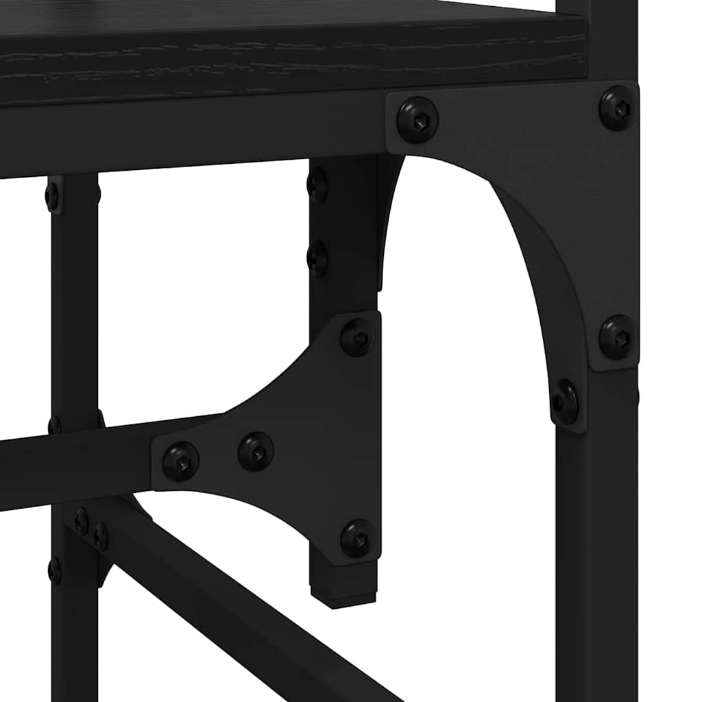 Guardaroba Rovere nero 89 x 39 x 184.5 cm Legno multistrato