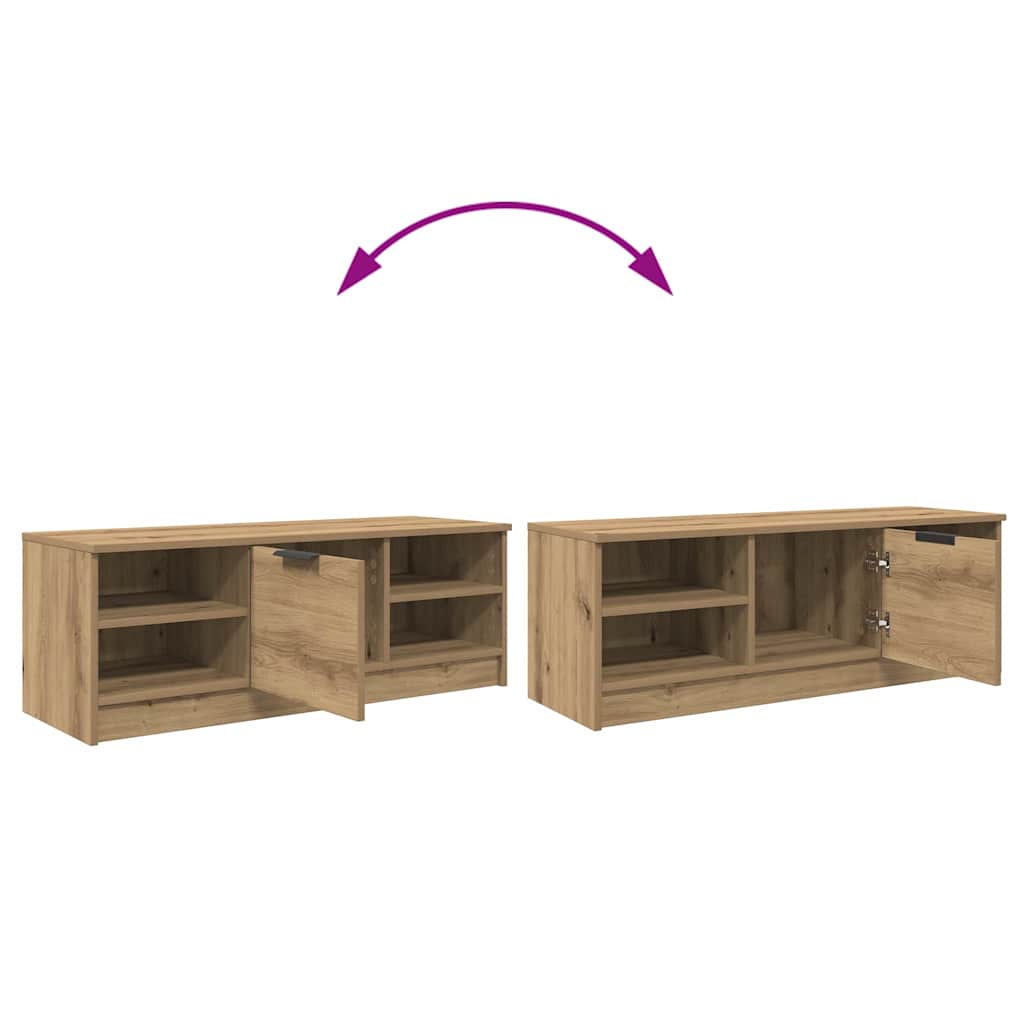 Mobile TV Rovere artigianale 102 x 35 x 36,5 cm | homemem39