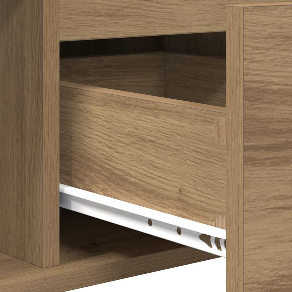 Tavolino da salotto Rovere artigianale 90 x 50 x 26.5 cm | homemem39
