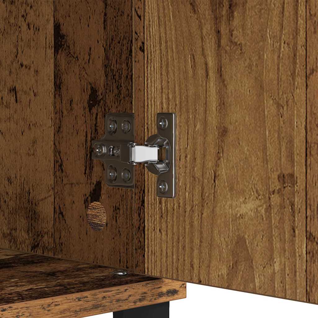 Credenza con cassetto Legno vecchio 60 x 35 x 70 cm