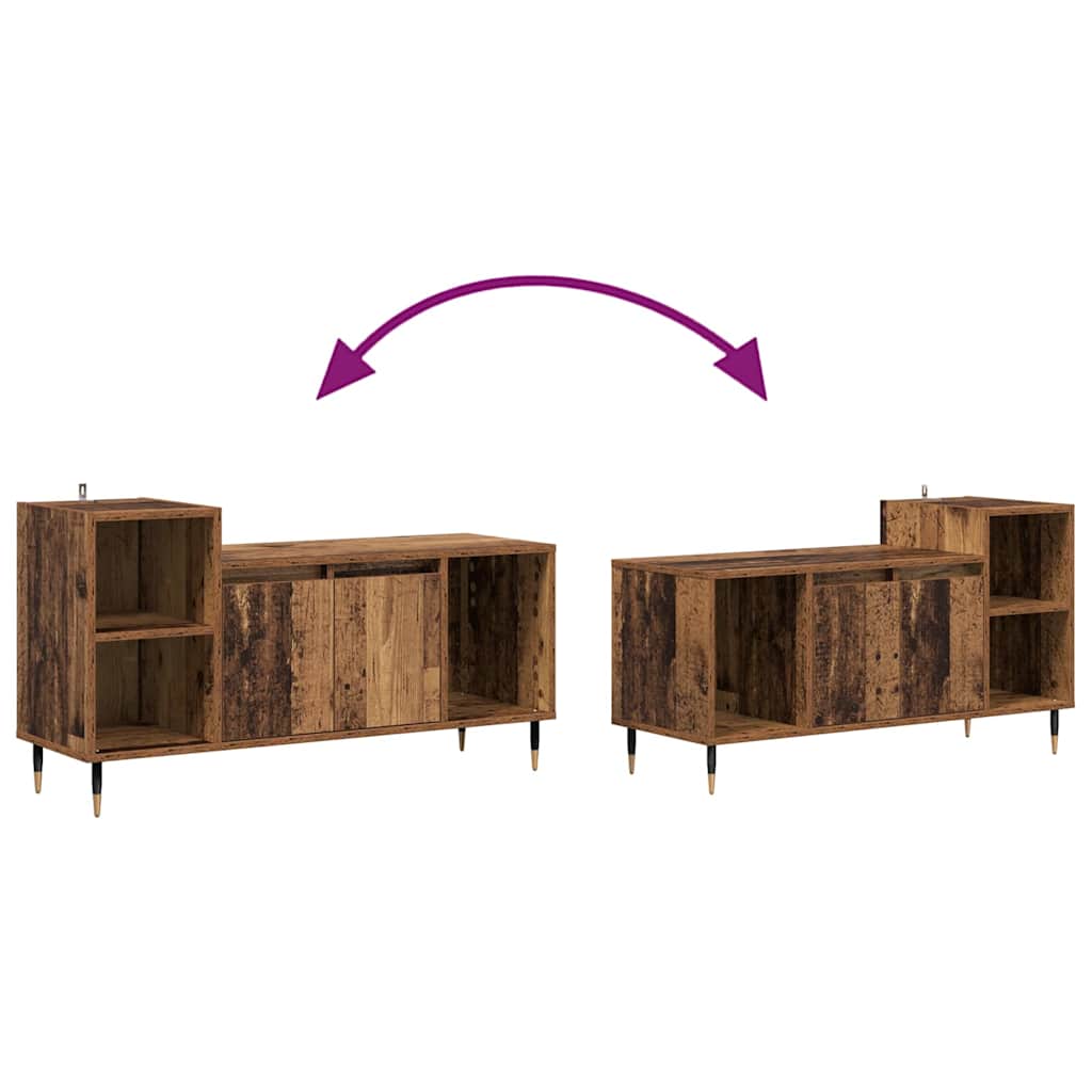 Mobile TV 100 x 35 x 55 cm Legno vecchio Legno ingegnerizzato