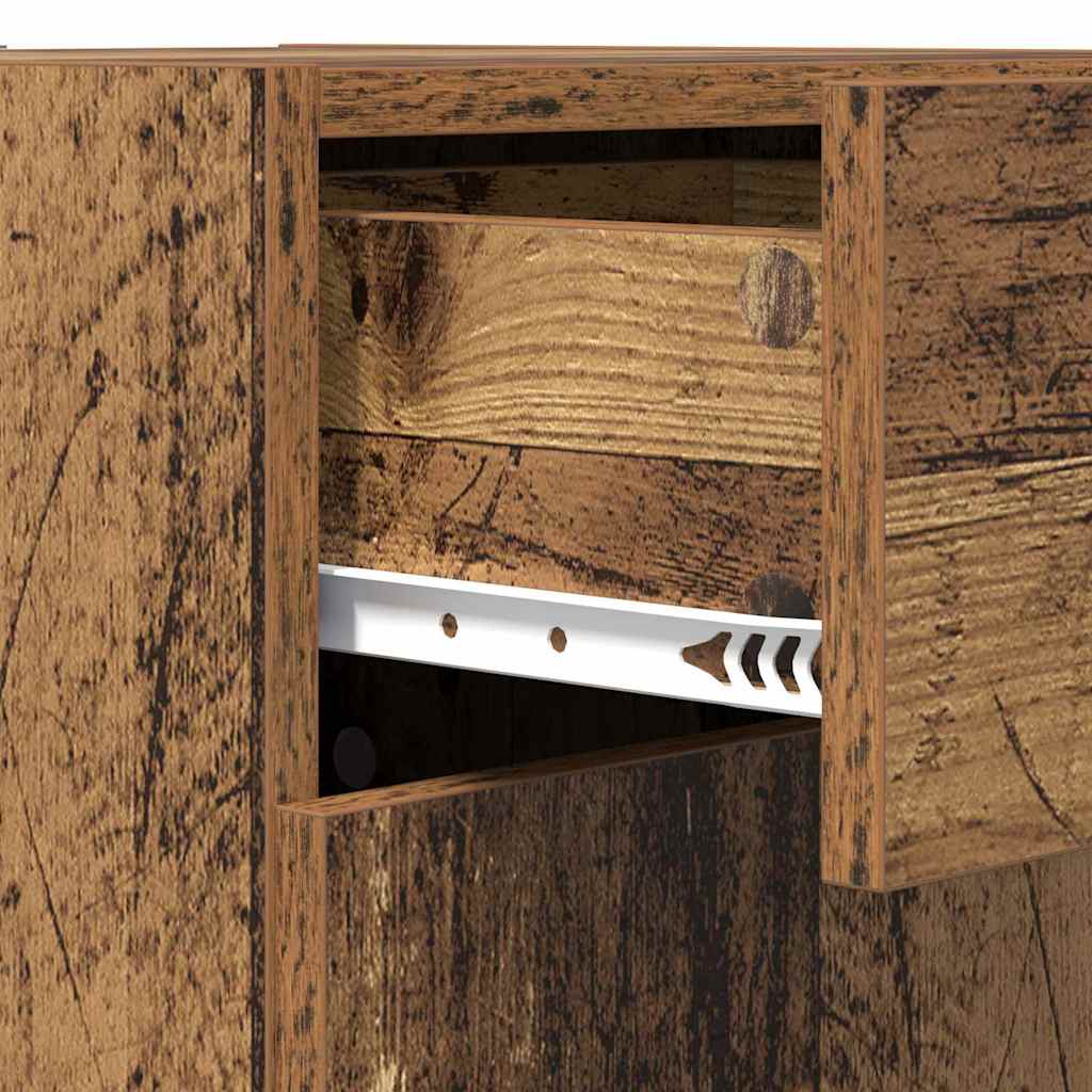 Credenza rovere artigianale 42,5 x 40 x 93 cm Legno multistrato