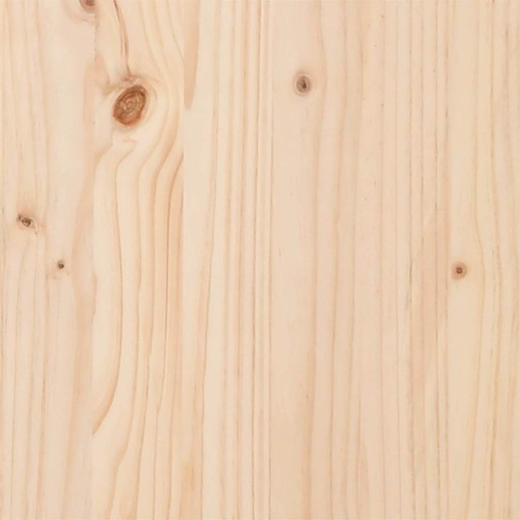 tavolo Naturale 100 x 50 x 77 cm Legno ingegnerizzato e acciaio - homemem39