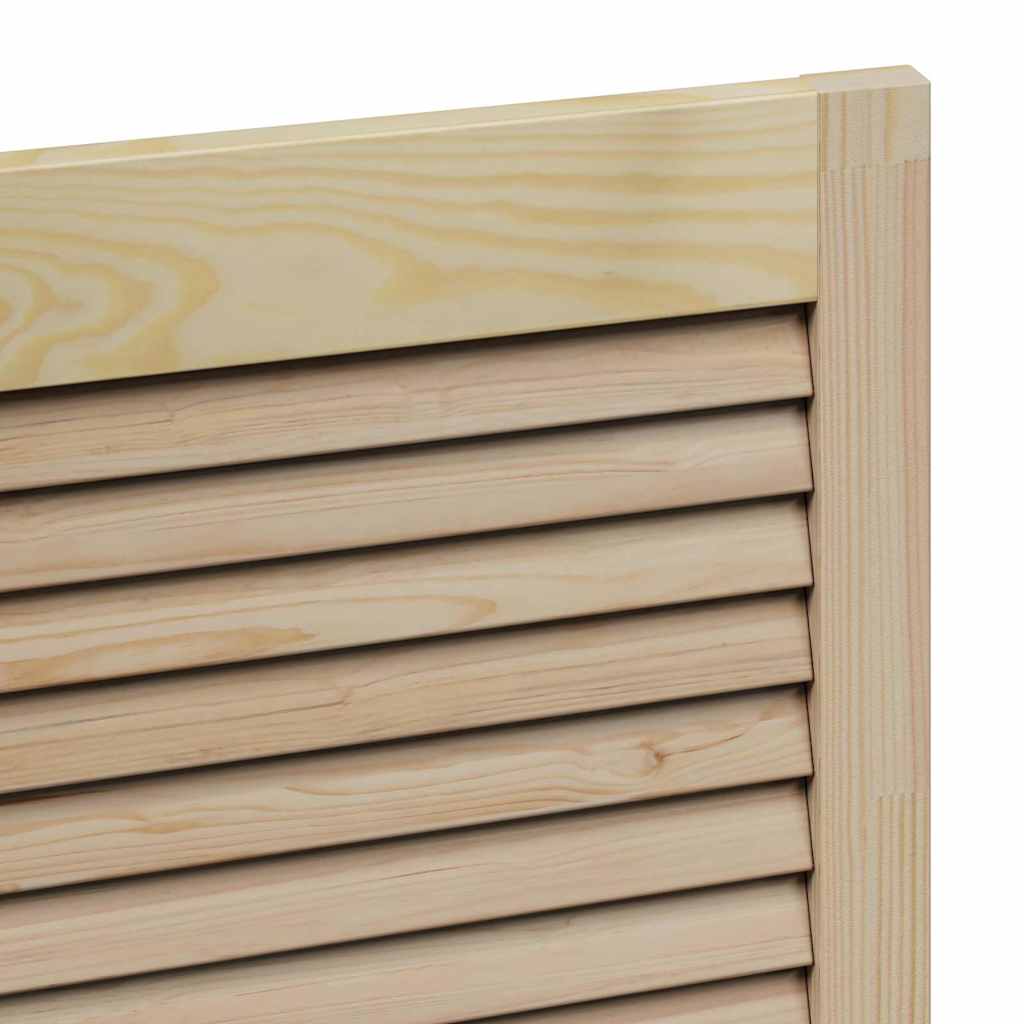 Porta per Armadio con porta 4 pcs Marrone 110 x 2.1 x 59.5 cm
