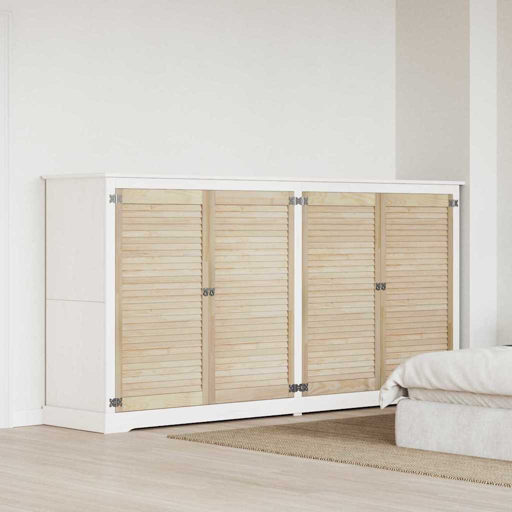 Porta per Armadio con porta 4 pcs Marrone 110 x 2.1 x 59.5 cm