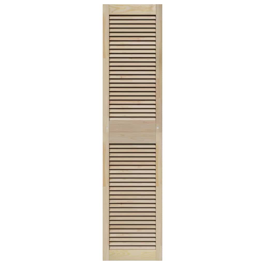 Porte per Armadi con porta 4 pcs Marrone 170 x 39.5 x 2.1 cm