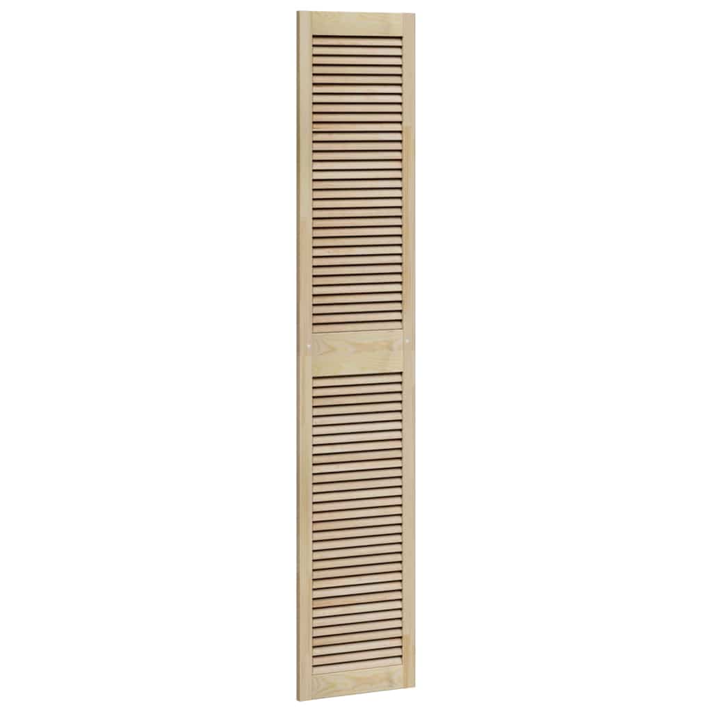 Porte per Armadi con porta 4 pcs Marrone 201 x 39.5 x 2.1 cm