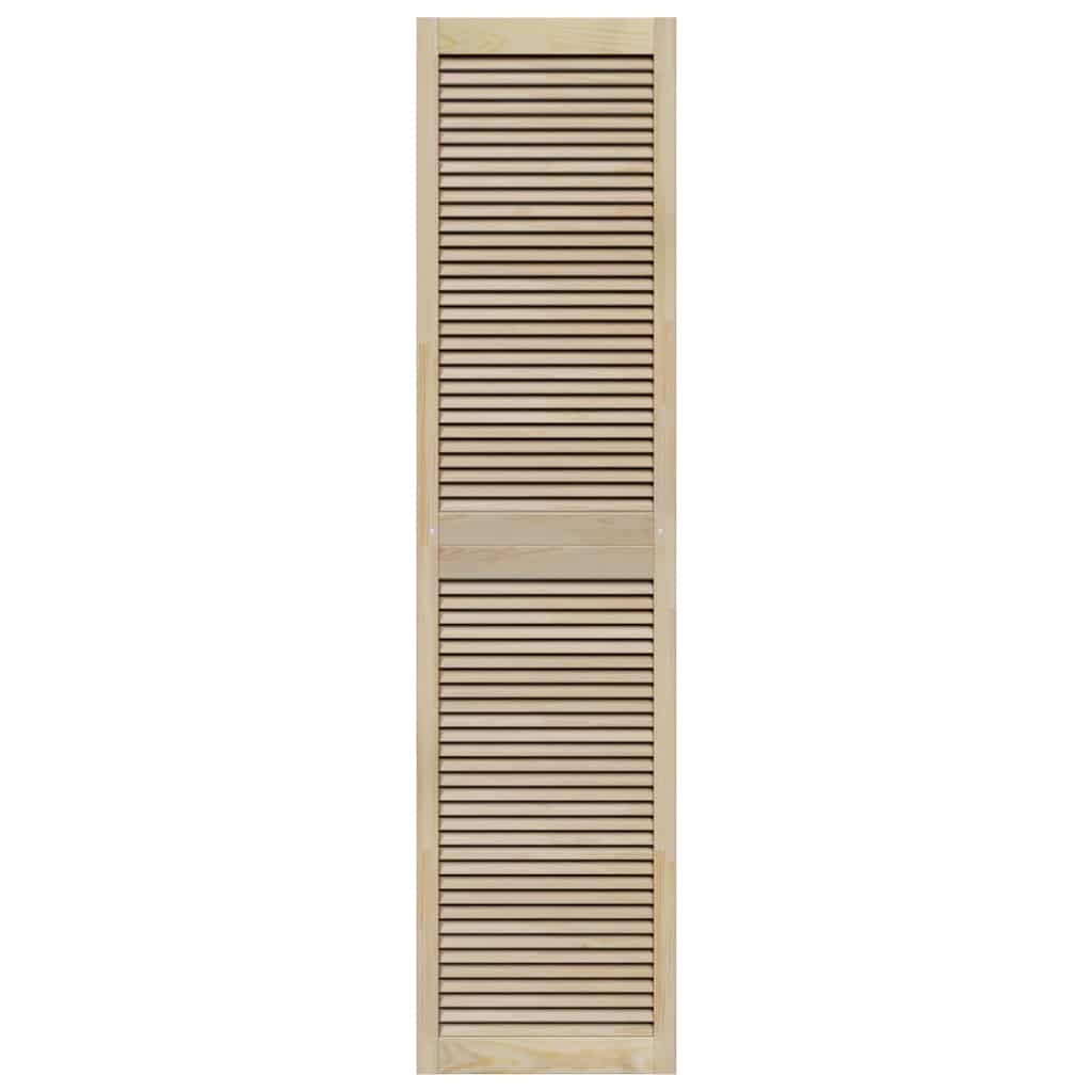 Porte per Armadi con porta 4 pcs Marrone 201 x 49.5 x 2.1 cm