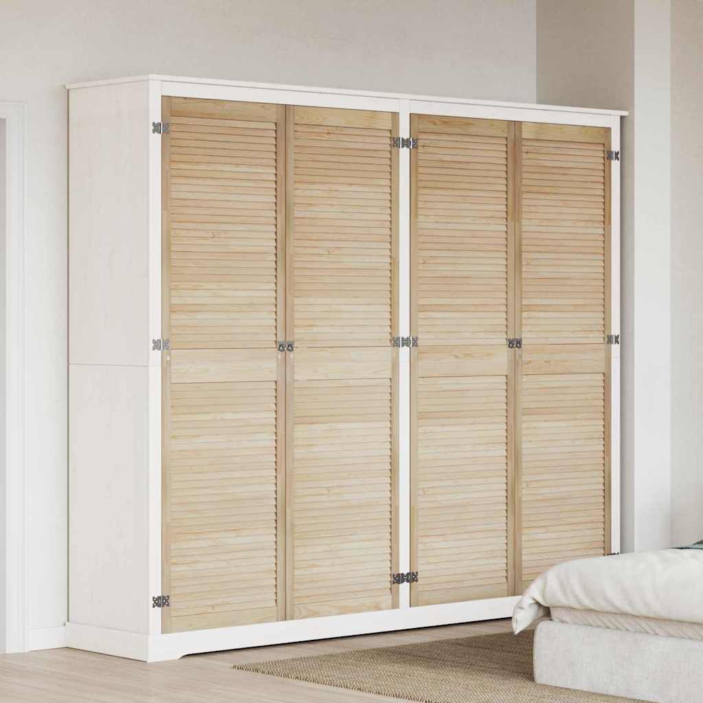 Porte per Armadi con porta 4 pcs Marrone 201 x 59.5 x 2.1 cm
